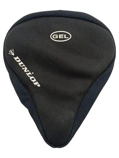 Dunlop Gel Fahrradsattel Bezug Sattelüberzug Schwarz