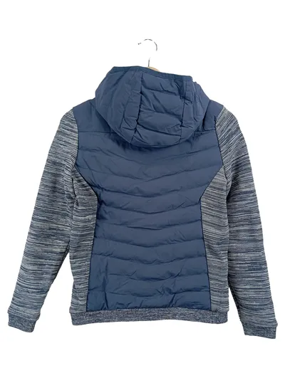 Engelbert Strauss Kinder Steppjacke Strickjacke Blau Gr. 146