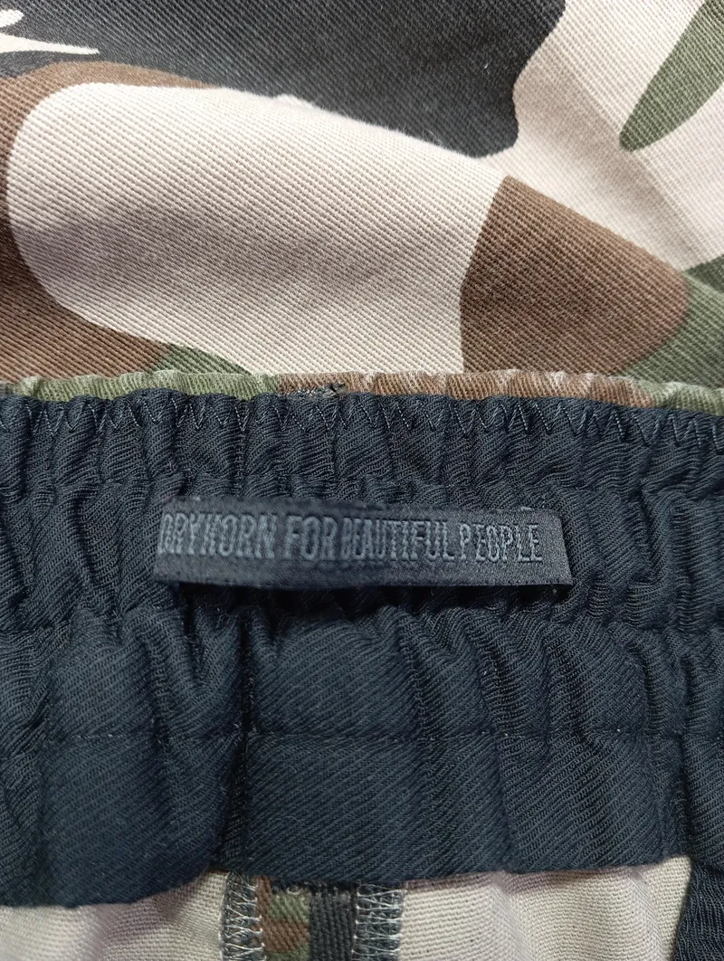 DRYKORN Cargohose Damen Gr. 40 W31 Camouflage Mehrfarbig Tarnmuster Hose 4
