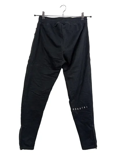 MOROTAI Jogginghose Schwarz Gr. 38 M Sportlich Baumwolle Trainingshose