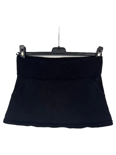 JOSEPH Damen A-Linienrock Minirock Wolle Schwarz Gr. 36 S Casual