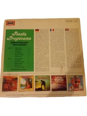 Fiesta Tropicana Südamerikanische Tanzrhythmen Orchester Paco Gomez EUROPA Vinyl 2