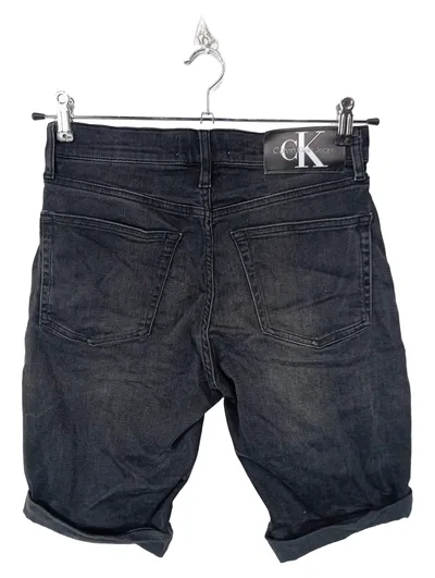 Calvin Klein Jeans Damen Shorts Kurze Hose Schwarz W30 Gr. 38 M Casual