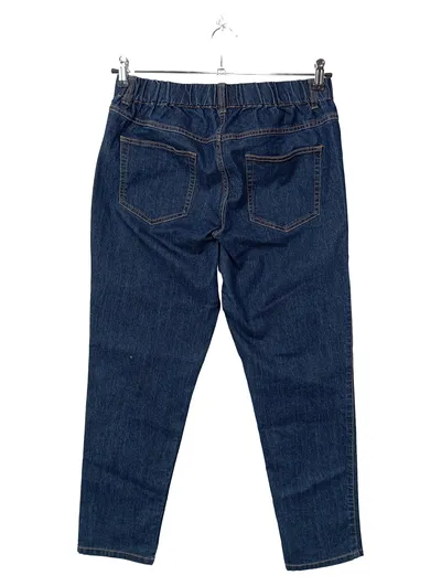 Ulla Popken Damen Jeans Straight Leg Schlupfhose Blau Gr. 42 W33
