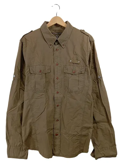 Bogner Fire + Ice Freizeithemd Braun Langarm Hemd Herren Gr. 50 L Casual