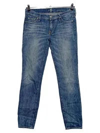 7 For All Mankind Gwenevere Damen Jeans Slim Fit Blau Gr. 40 W31 L31 1