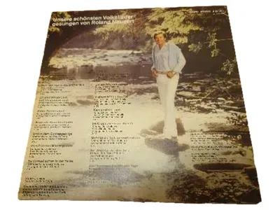 Roland Neudert Unsere schönsten Volkslieder Vinyl LP Amiga Schlager