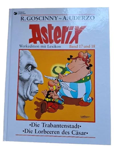 Asterix Werkedition Band 17 & 18 Comic Dargaud Goscinny Uderzo Lexikon