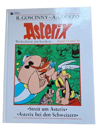 Asterix Werkedition mit Lexikon Band 15 & 16 Goscinny Uderzo Comic Dargaud
