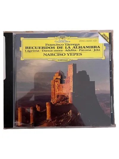 Narciso Yepes CD Recuerdos de la Alhambra Tárrega Deutsche Grammophon Klassik
