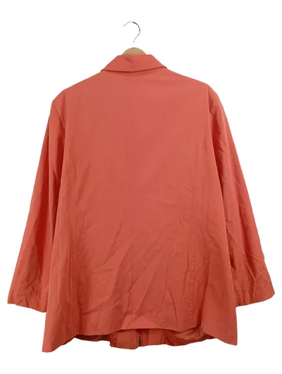 Chicco Damen Leichte Jacke Übergangsjacke Orange Gr. 48 Casual