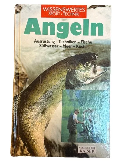 Kaiser Porzellan Angeln Hobbybuch Ausrüstung Techniken Fische Süßwasser Meer