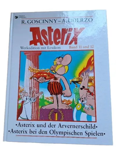 Asterix Werkedition Band 11 & 12 Comic Dargaud Goscinny Uderzo Hardcover