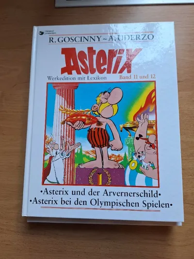 Asterix Werkedition Band 11 & 12 Comic Dargaud Goscinny Uderzo Hardcover