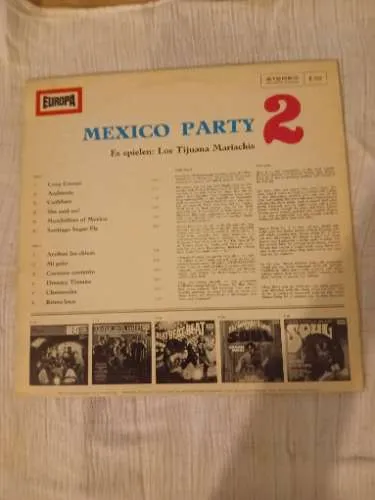 Mexico Party 2 - Los Tijuana Mariachis - Vinyl LP - Europa