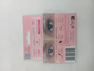 Eylure künstliche Wimpern No. 007 3/4 Length Schwarz inkl. Kleber Damen