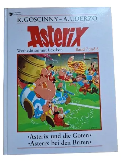 Asterix Werkedition mit Lexikon Band 7 & 8 Goten Briten Dargaud Comic