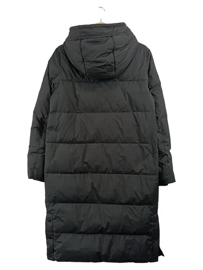 Vero Moda Damen Steppmantel Gr. 36 S Schwarz Casual Kapuze
