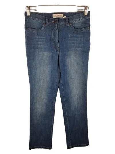 Collection L Damen Jeans Regular Fit Gr. 19, 38 W29 Blau