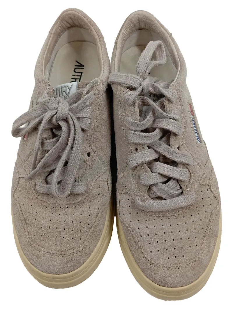 Autry Sneaker low Medalist Damen Beige Leder Gr. 38 2