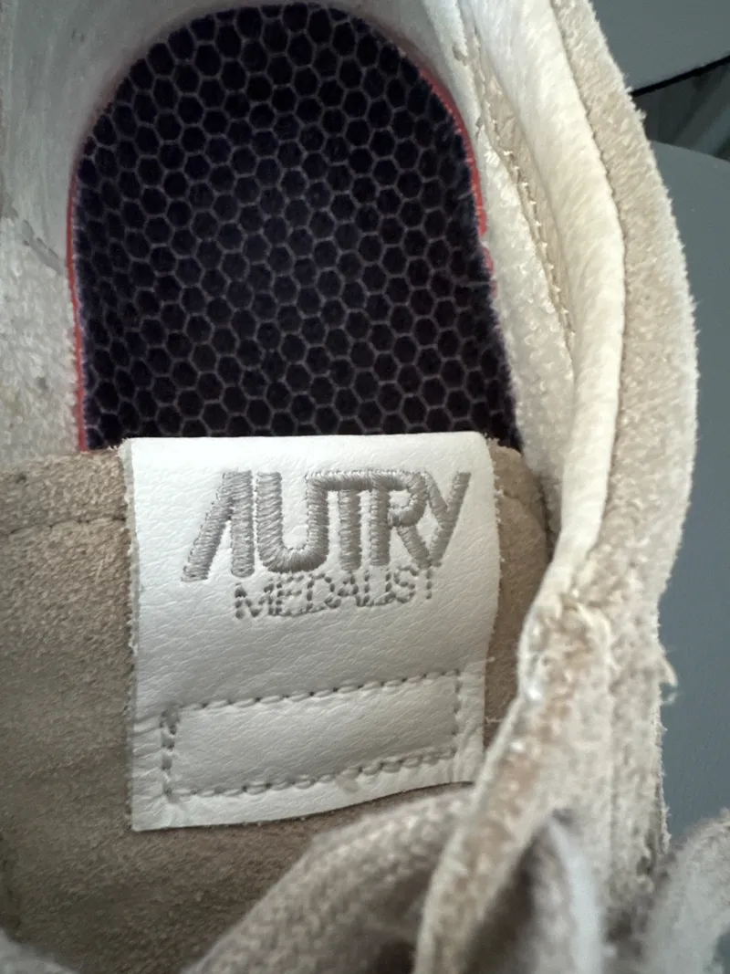 Autry Sneaker low Medalist Damen Beige Leder Gr. 38 4