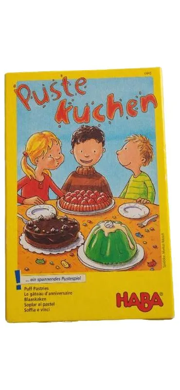 HABA Puste Kuchen Kartenspiel Pustespiel Kinderspiel