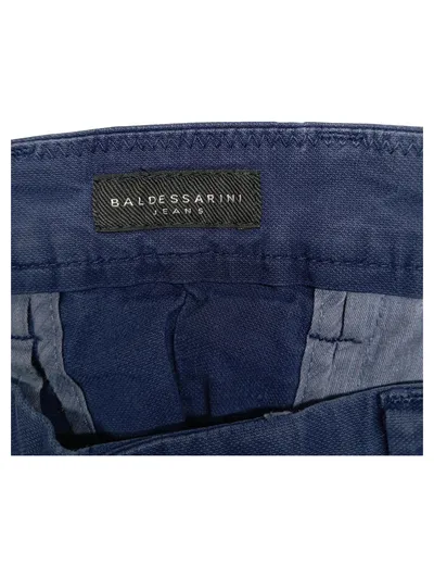 Baldessarini Herren Chino Stoffhose Blau Gr. W38, 54 Baumwolle