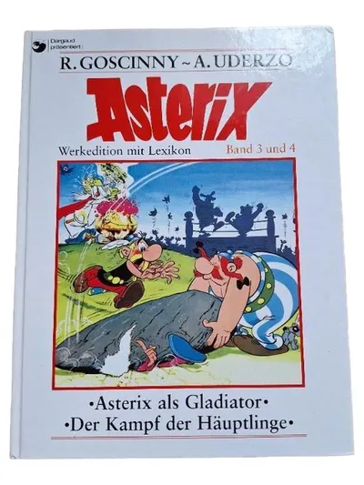 Asterix Werkedition mit Lexikon - R. Goscinny - Band 3 und 4