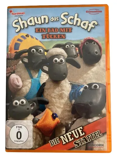 Shaun das Schaf Ein Bad mit Tücken Die neue Staffel DVD Kinder Serie