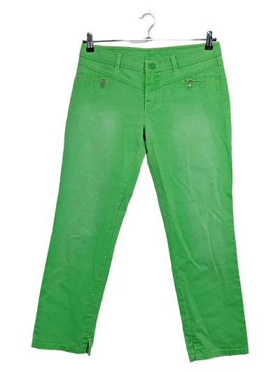 Bogner Damen Jeans Slim Fit W31 L27 Gr. 40 Grün Casual