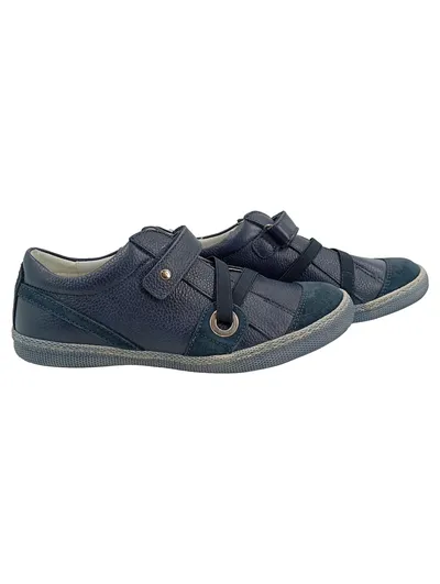 Primigi Lauflernschuhe Jungen Mädchen Leder Blau Gr. 34 Klettverschluss