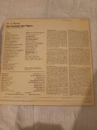 Wolfgang Amadeus Mozart Die Hochzeit des Figaro Vinyl LP EMI Klassik Klemperer 2