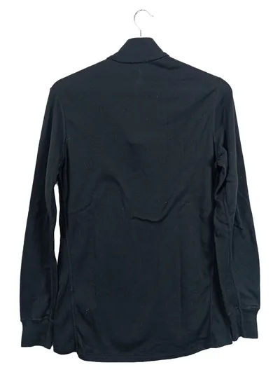 Odlo Damen Fleecepullover Midlayer mit Reißverschluss Schwarz Gr. 42 XL