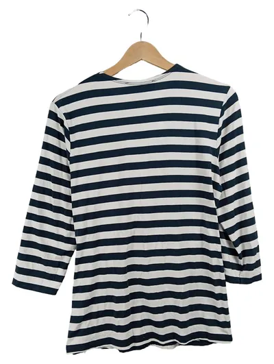 Benbarton Damen Wickelpullover Gestreift Gr. 44 XXL Viskose
