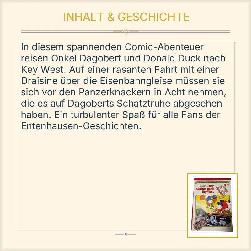 Egmont Ehapa Comic Onkel Dagoberts Schatztruhe Band 3 Ausflug nach Key West 4