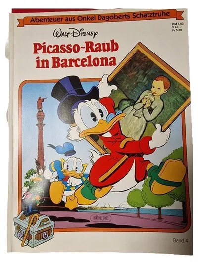 Egmont Ehapa Comic Abenteuer aus Onkel Dagoberts Schatztruhe 4 Picasso