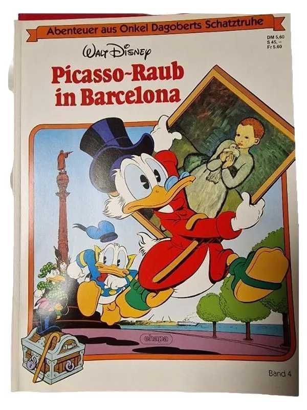 Egmont Ehapa Comic Abenteuer aus Onkel Dagoberts Schatztruhe 4 Picasso 1