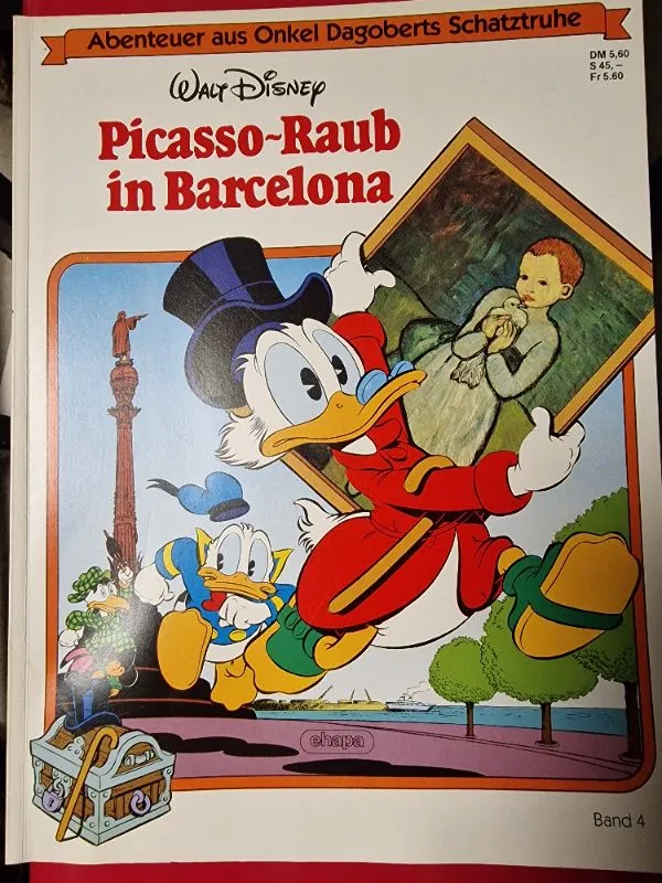 Egmont Ehapa Comic Abenteuer aus Onkel Dagoberts Schatztruhe 4 Picasso 3