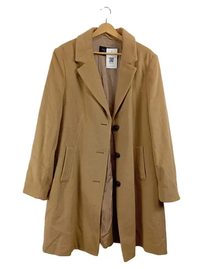 Betty Barclay Damen Wollmantel Braun Gr. 48 Klassisch Outdoor