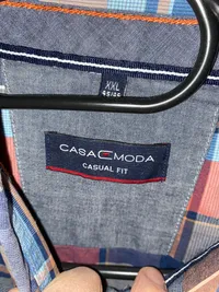 CASAMODA Freizeithemd Herren Gr. 54 XXL 45, 46 Kariert Mehrfarbig Langarm Casual 3