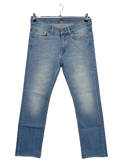7 For All Mankind Damen Jeans Regular Fit Blau W32 Gr. 42 L29