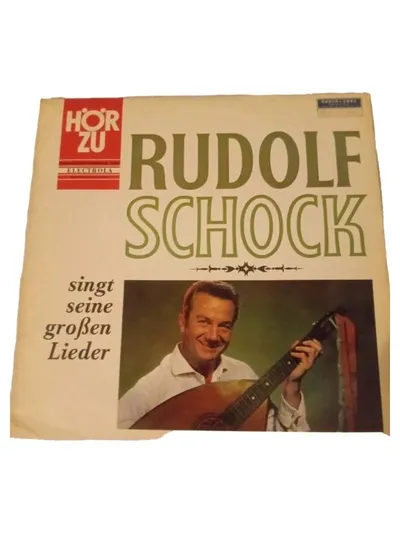 Rudolf Schock singt seine großen Lieder Vinyl LP Album Electrola HÖR ZU