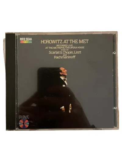 Horowitz at the Met CD RCA Klassische Musik Scarlatti Chopin Liszt Rachmaninoff