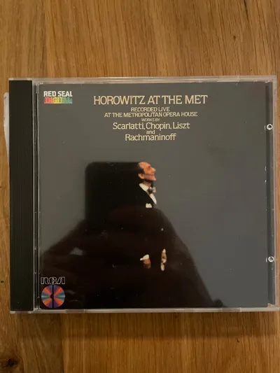 Horowitz at the Met CD RCA Klassische Musik Scarlatti Chopin Liszt Rachmaninoff