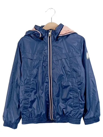 Eat Ants Leichte Jacke Kinder Gr. 110 Blau Kapuze Übergangsjacke
