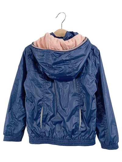 Eat Ants Leichte Jacke Kinder Gr. 110 Blau Kapuze Übergangsjacke