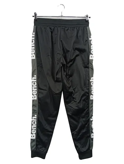 Bench. Damen Jogginghose Schwarz Gr. 36 S Logo-Print Sportlich
