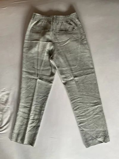 DRYKORN Damen Stoffhose Leinenhose Grau Gr. M W29 Casual
