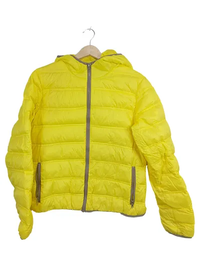 Best Connections Steppjacke Damen Gelb Gr. 40 L Kapuze