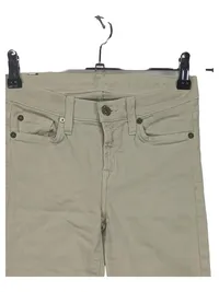 7 For All Mankind Damen Jeans Skinny Fit Beige Gr. 34 W26 3